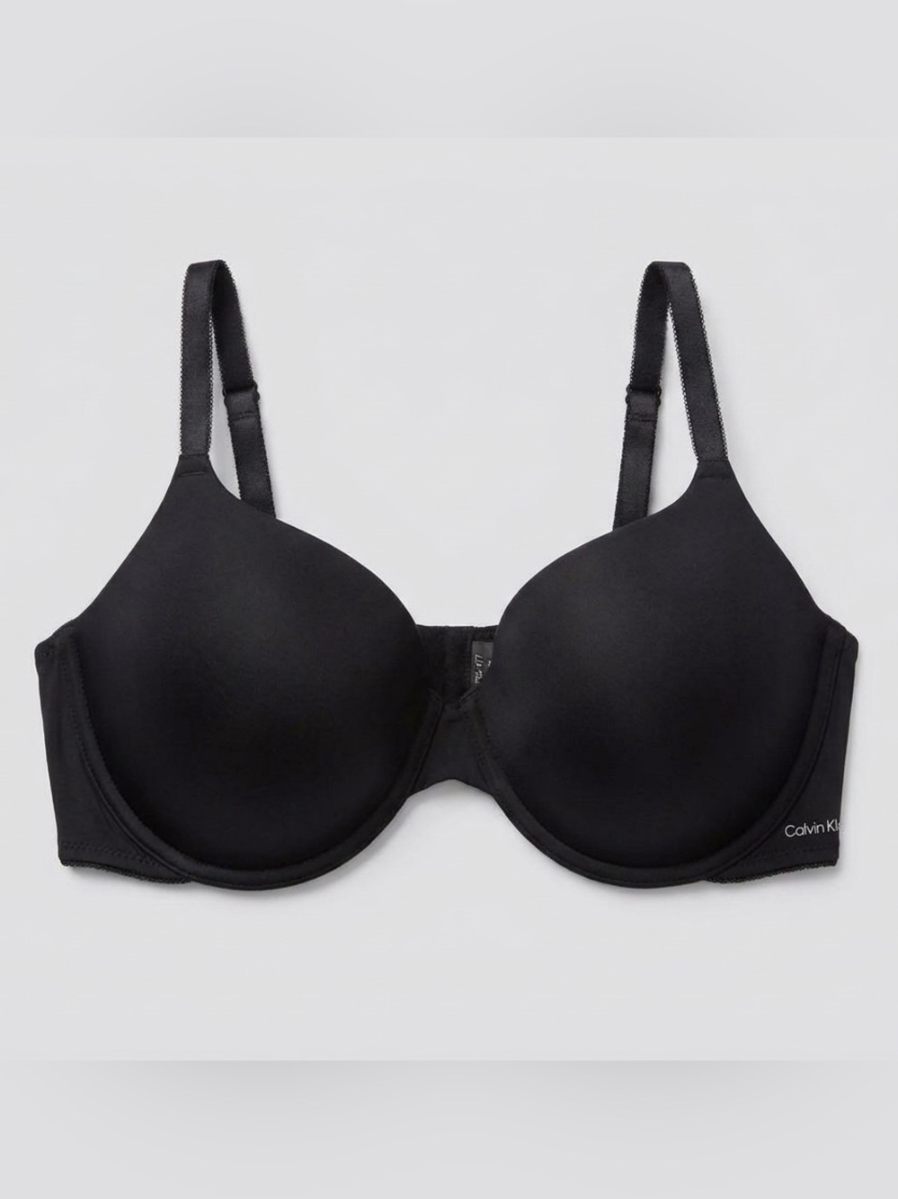 Calvin Klein Black Molded Underwire t-shirt Bra 36D